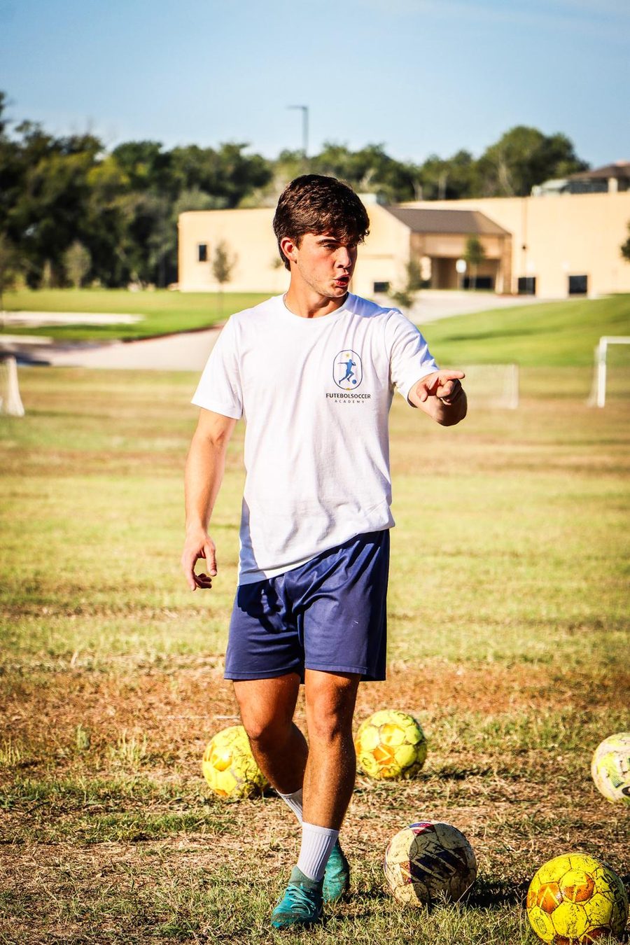 Coach Jose of Futebol Soccer Academy